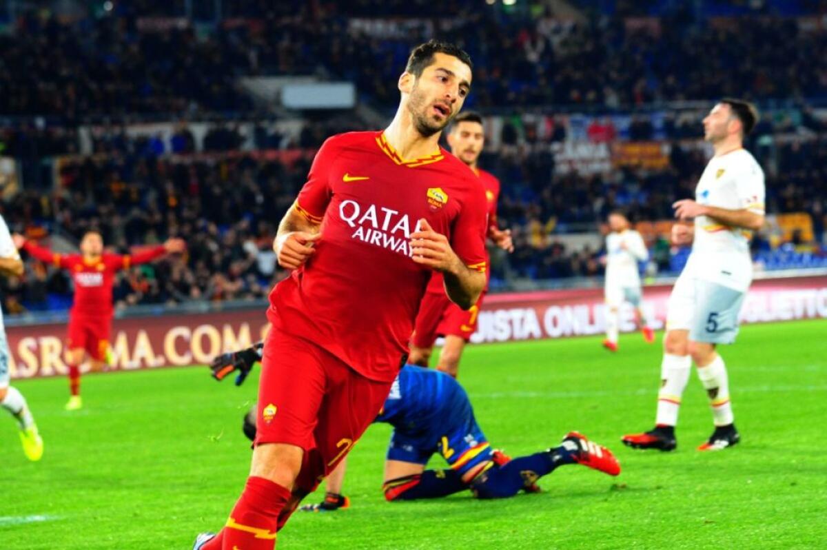 La Roma cala il poker e batte il Lecce all’Olimpico - 