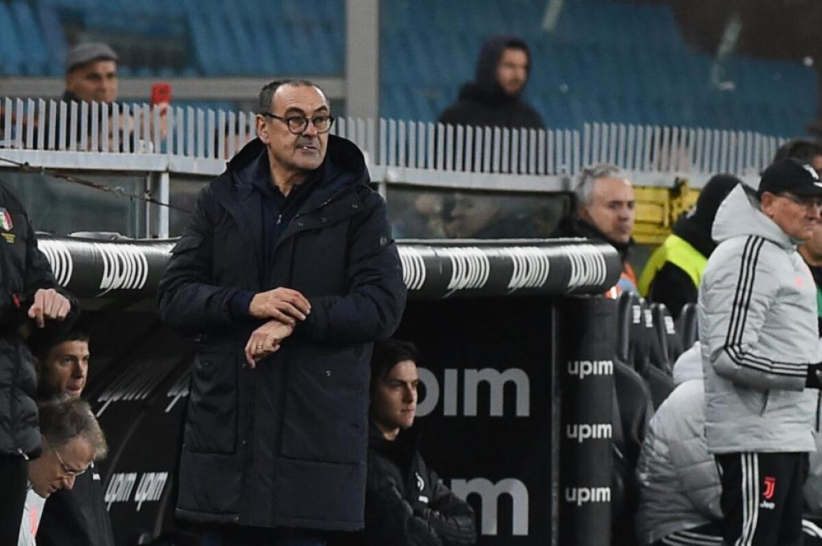 Sarri “Juve in crescita, arriva un periodo importante ma non decisivo” -