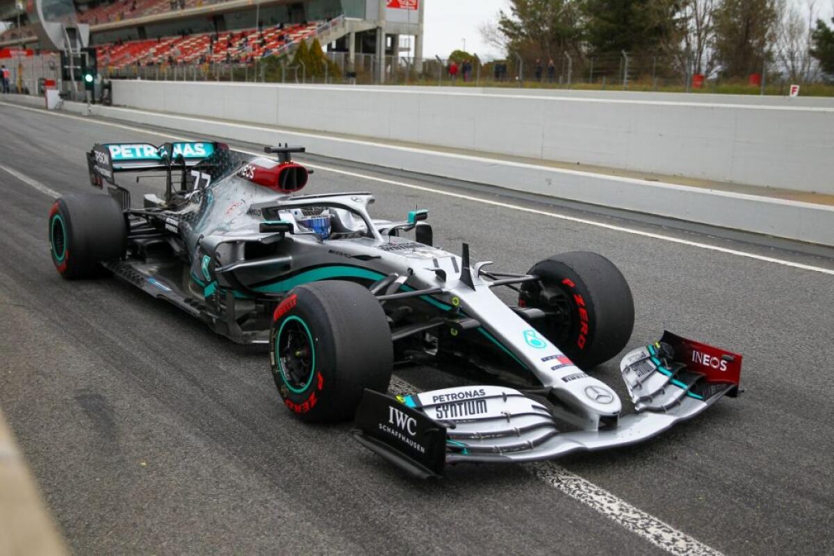 Ultimo giorno di test a Barcellona: comanda Bottas, quarto Leclerc - 