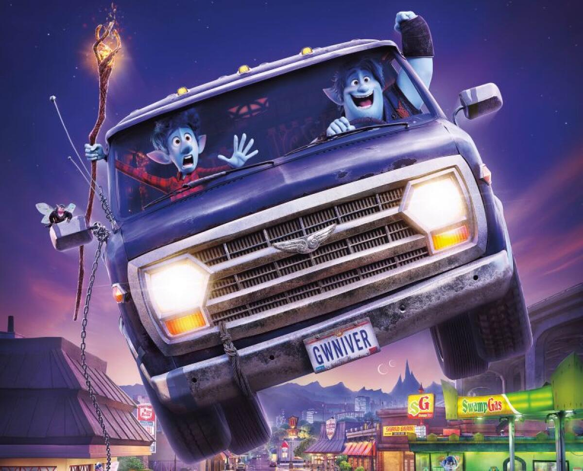 Ferilli, Volo, Favij doppiatori per il cartoon Disney-Pixar “Onward” - 