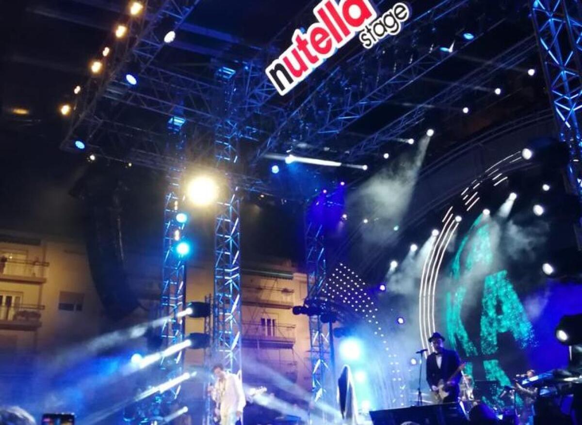 Sanremo, il Festival tra palco e città, successo per il Nutella stage - 