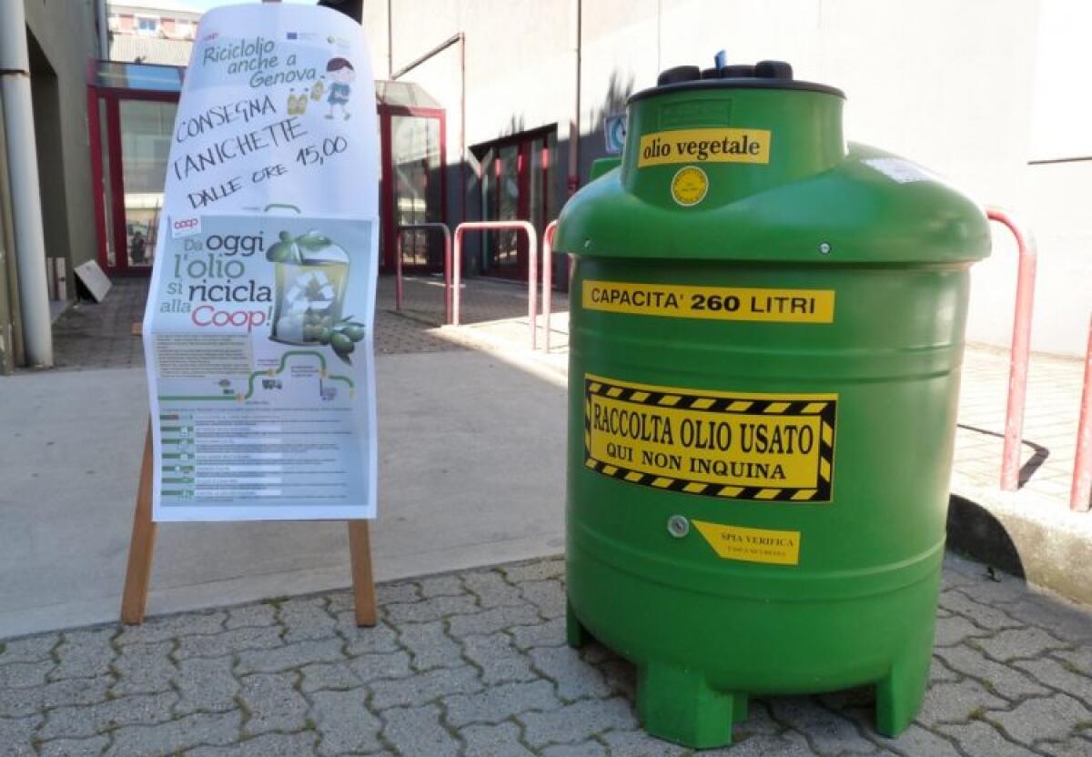 Oli alimentari esausti in cambio di incentivi, Eni si propone ai Comuni - 