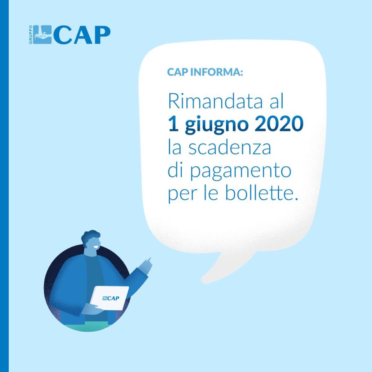 Milano, scadenza bollette CAP nella citta’ metropolitana slitta a giugno - 