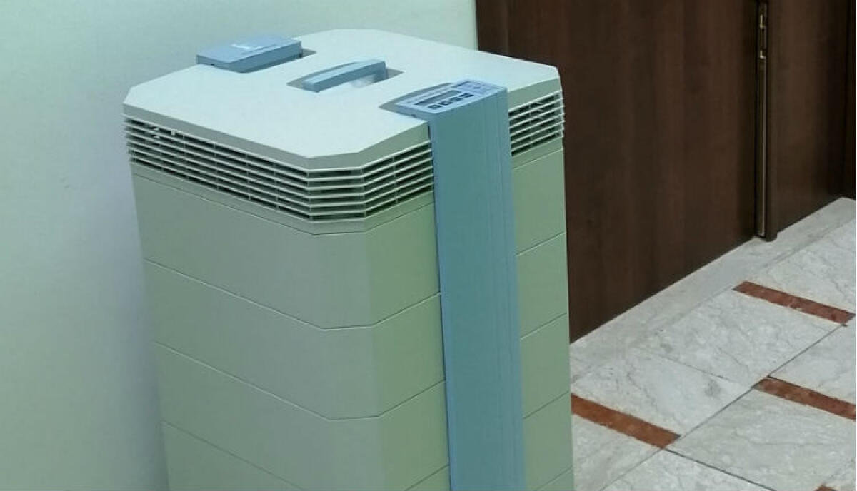 Per impedire rischio contagio azienda dona purificatore aria al centro raccolta sangue Fidas - Il sistema donato a Fidas