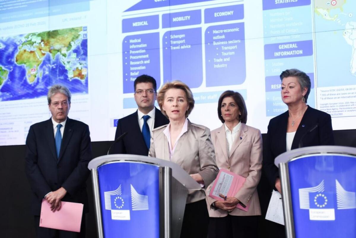 Dalla Commissione Ue una task force per l’emergenza Coronavirus - 