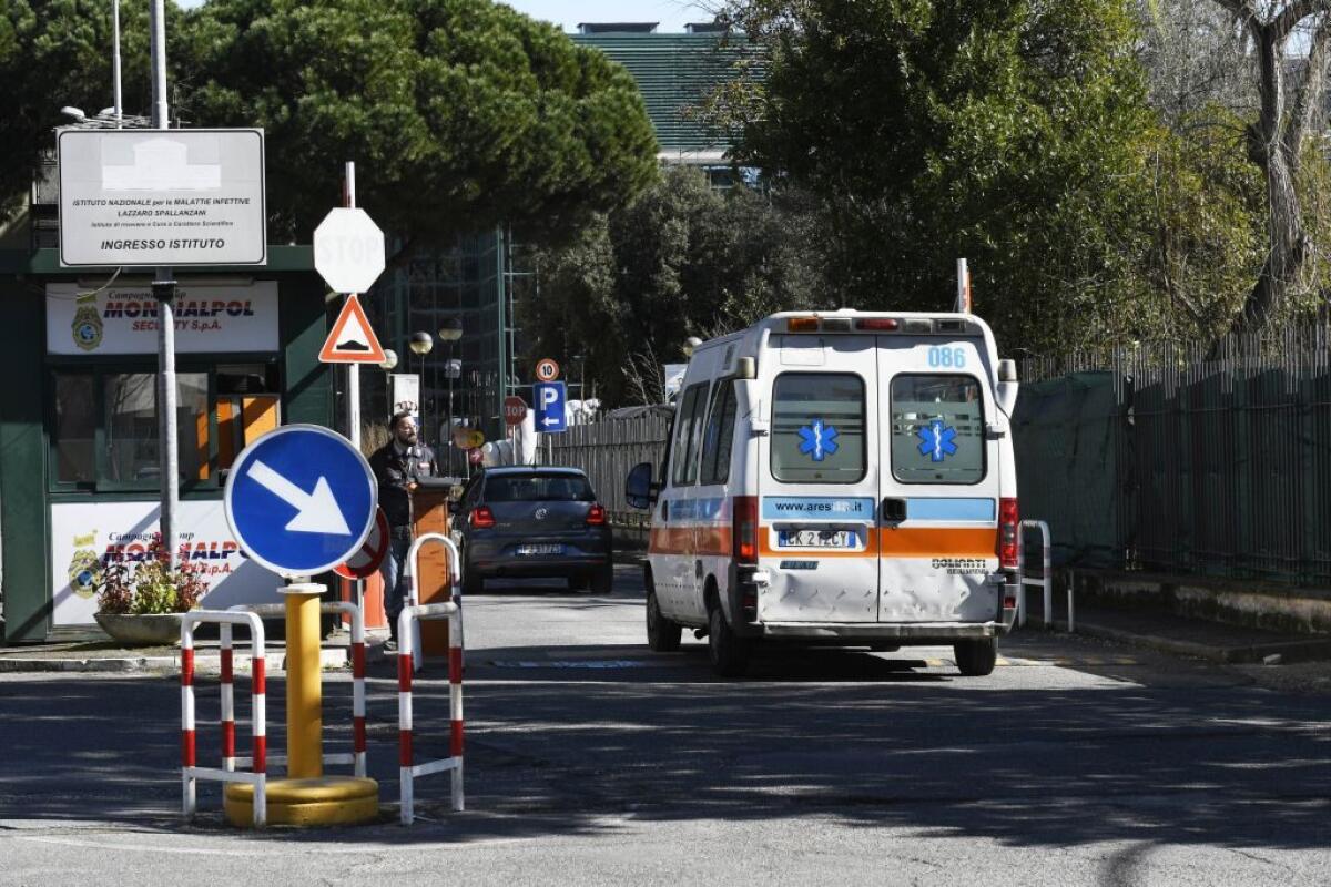 Coronavirus, ricoverati allo Spallanzani un poliziotto e la famiglia - 