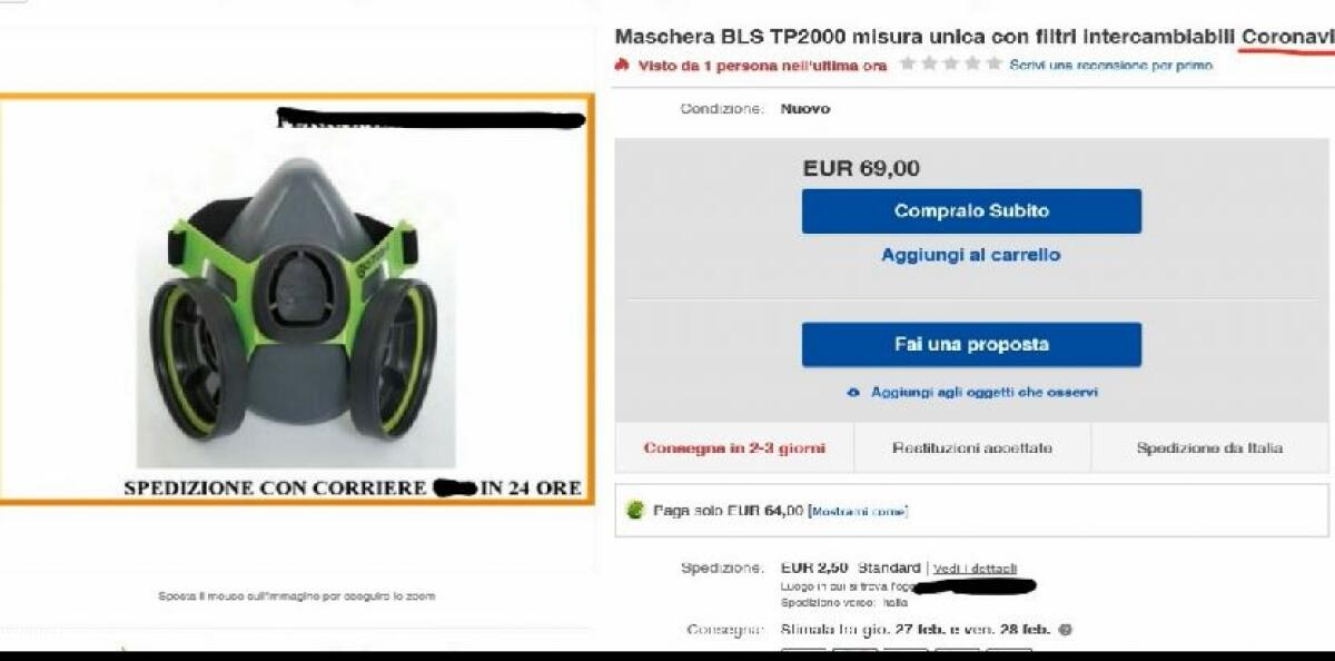 “Coronavirus shop” sul web, 14 imprenditori accusati di frode - 
