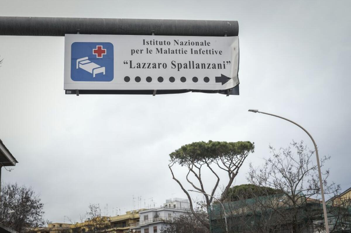 Allo Spallanzani 25 positivi al Coronavirus, 5 hanno la polmonite - 