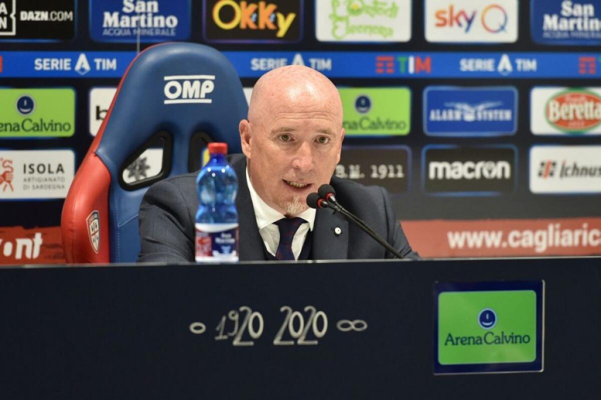 Il Cagliari esonera il tecnico Rolando Maran - 