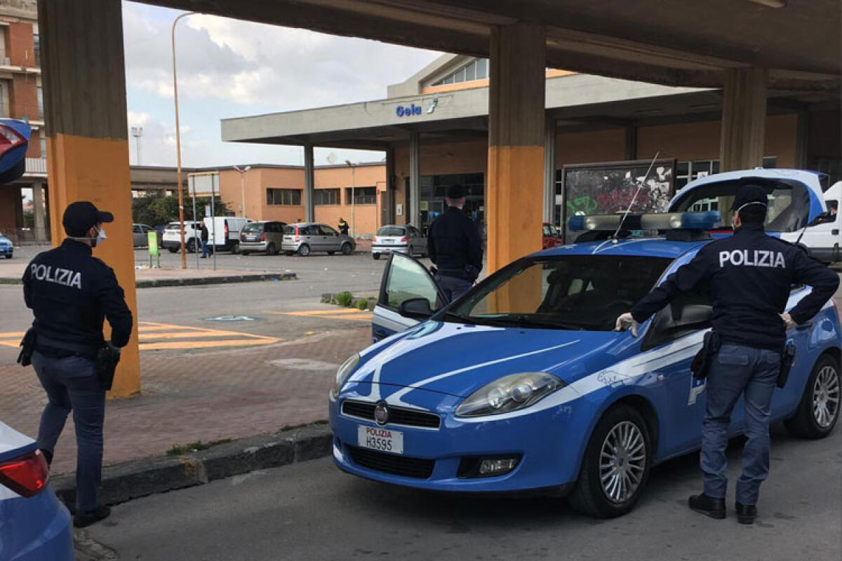 Bus Catania-Gela, controlli della polizia a tutti i passeggeri che arrivano in città -