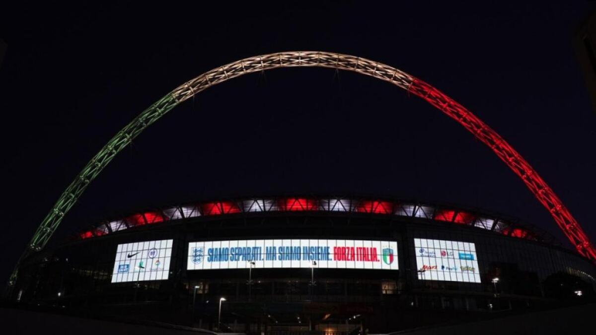Tricolore illumina arco Wembley, Gravina ringrazia federazione inglese - 