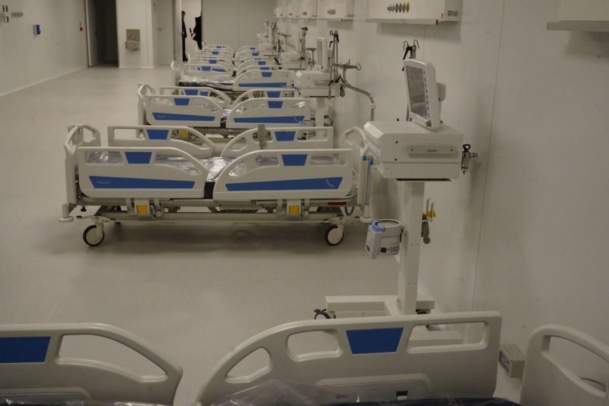 Coronavirus, Pronto il nuovo ospedale a Fiera Milano - 