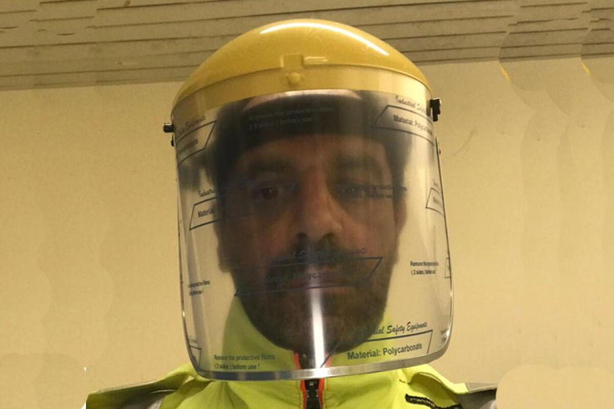 Visiere agli operatori del 118, la donazione completa la dotazione dei soccorritori - 