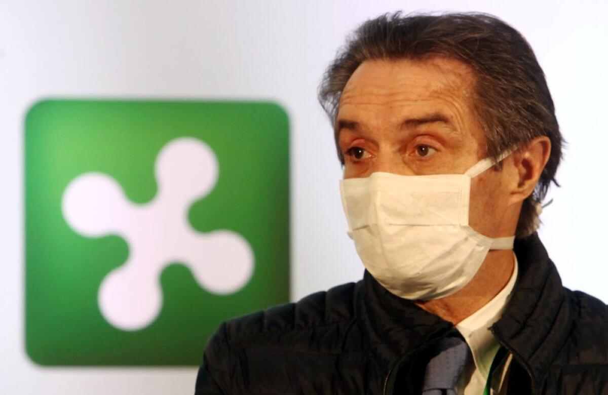 Coronavirus, Fontana “In Lombardia sta per iniziare la discesa” -