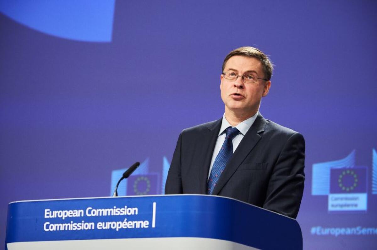 Mes, Dombrovskis “Costi sanitari interpretati in modo ampio” -