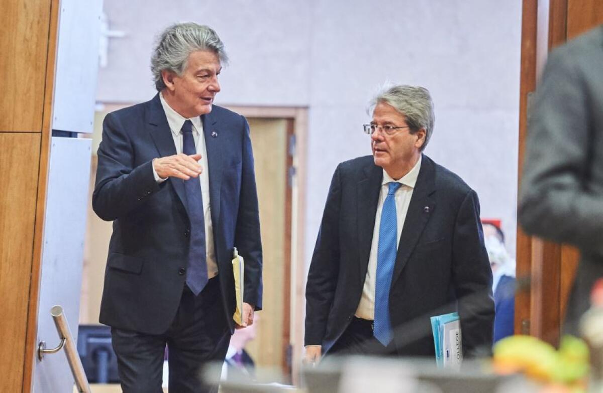 Coronavirus, Gentiloni-Breton “Un fondo europeo per la rinascita” - 