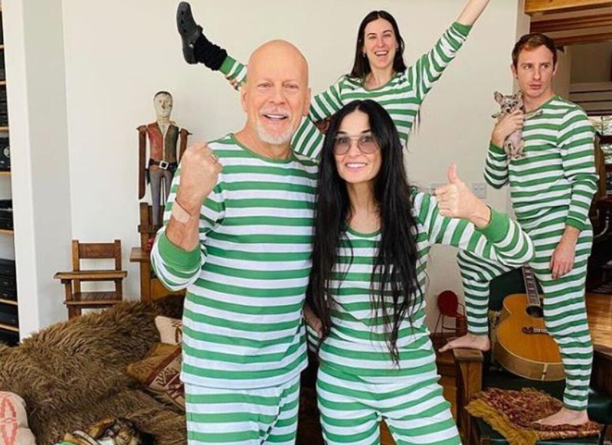 Coronavirus,Bruce Willis e Demi Moore tornano “insieme” per l’isolamento - 