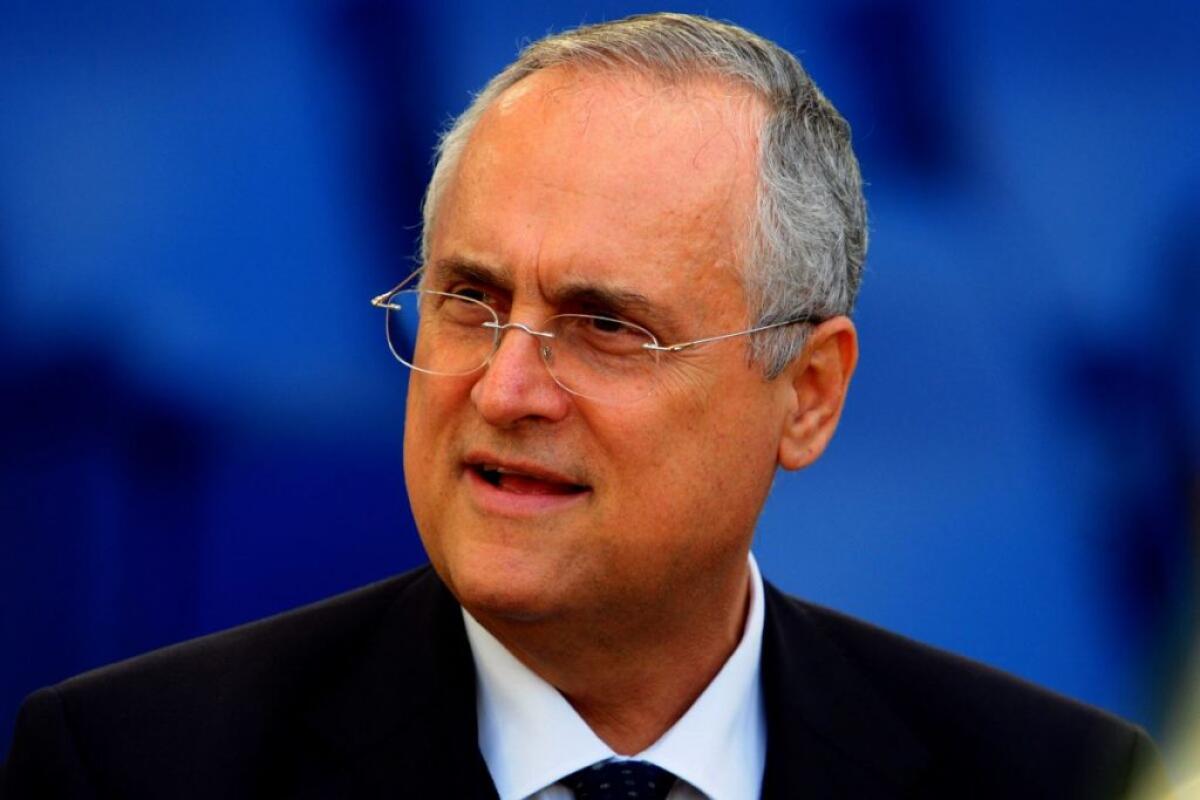 Calcio: Lotito “Decreto governo illogico” - 