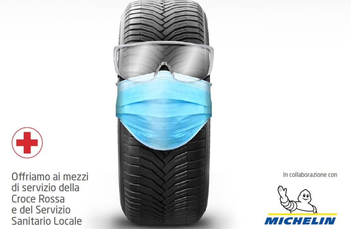 Coronavirus, Michelin ed Euromaster al fianco della Cri e Asl - 