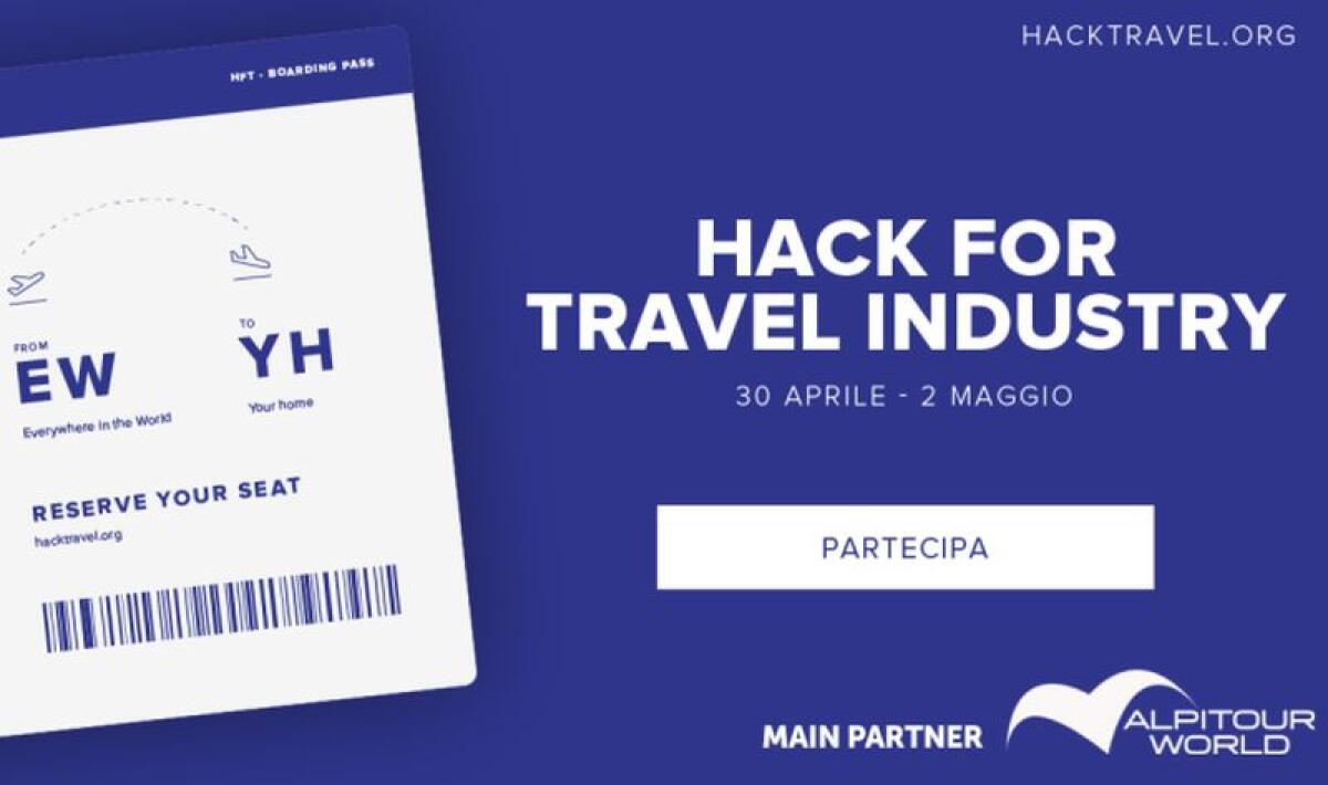 Hackhaton online per rilanciare il turismo -