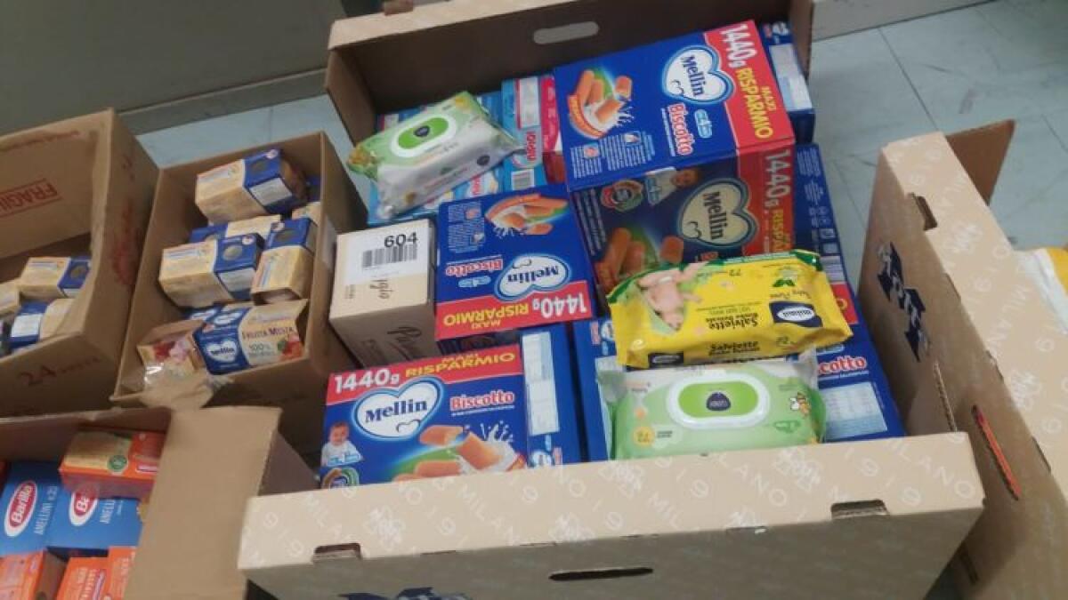 Colletta dei vigili urbani, acquistati prodotti per l'infanzia e dati in beneficenza - 
