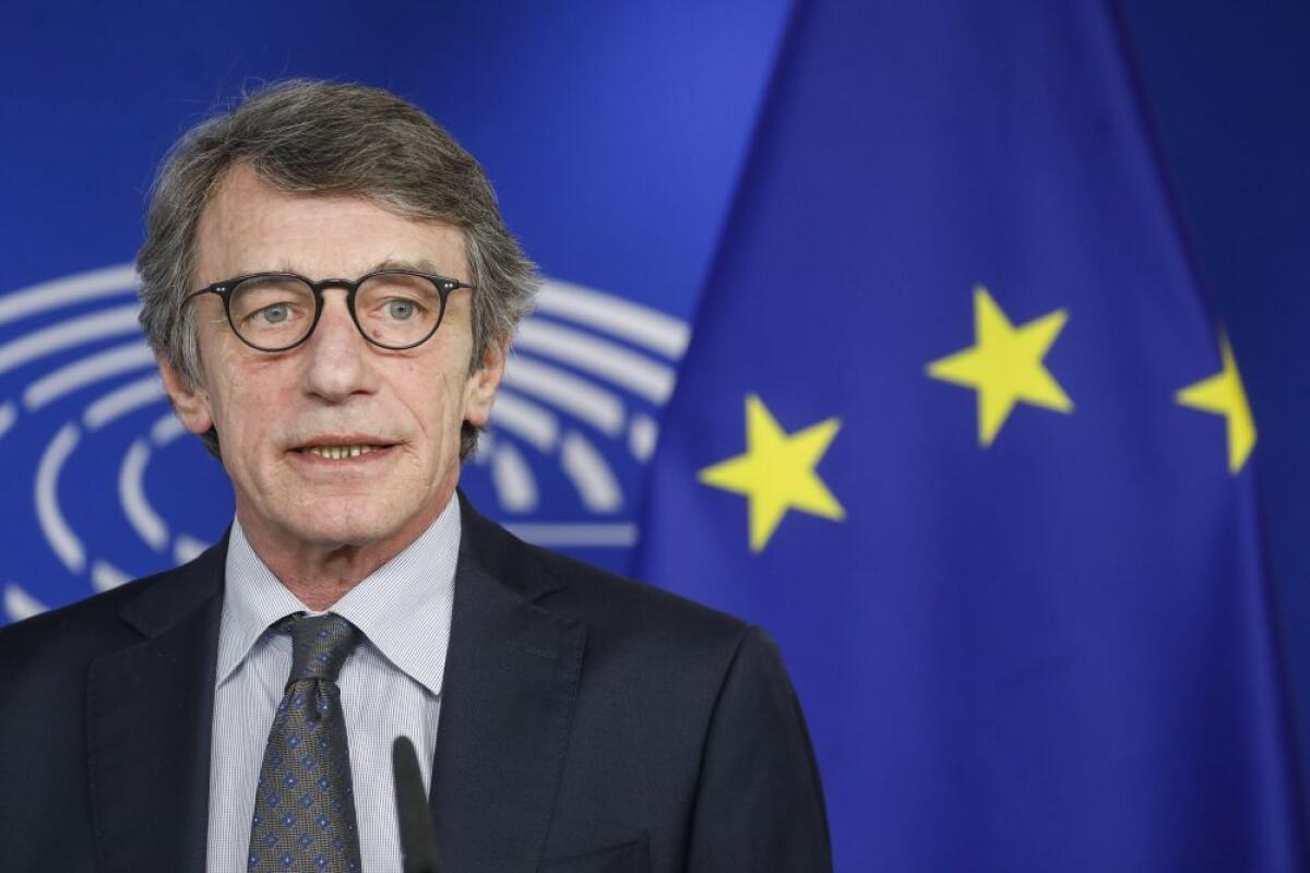 Coronavirus, Sassoli “Il nuovo Mes non va respinto a priori” - 