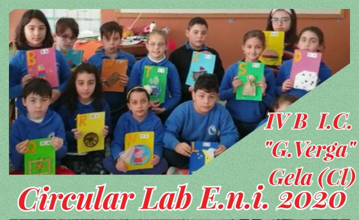 La IV B dell'istituto "Verga" vince la prima fase di "Eni circular school" - La classe vincitrice