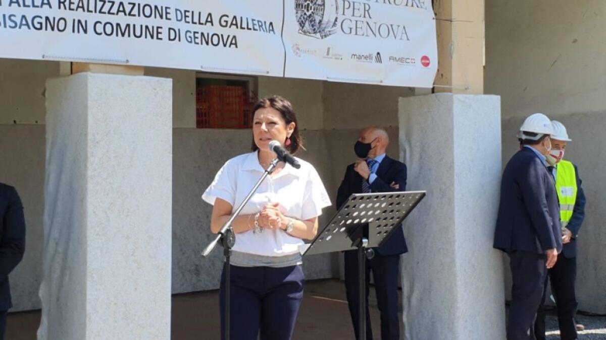 Al via i lavori per la galleria Scolmatore sul Bisagno a Genova - 