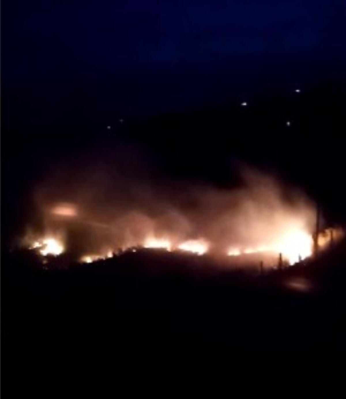 Vasto rogo a Spinasanta, fiamme hanno messo in pericolo area maneggio - 