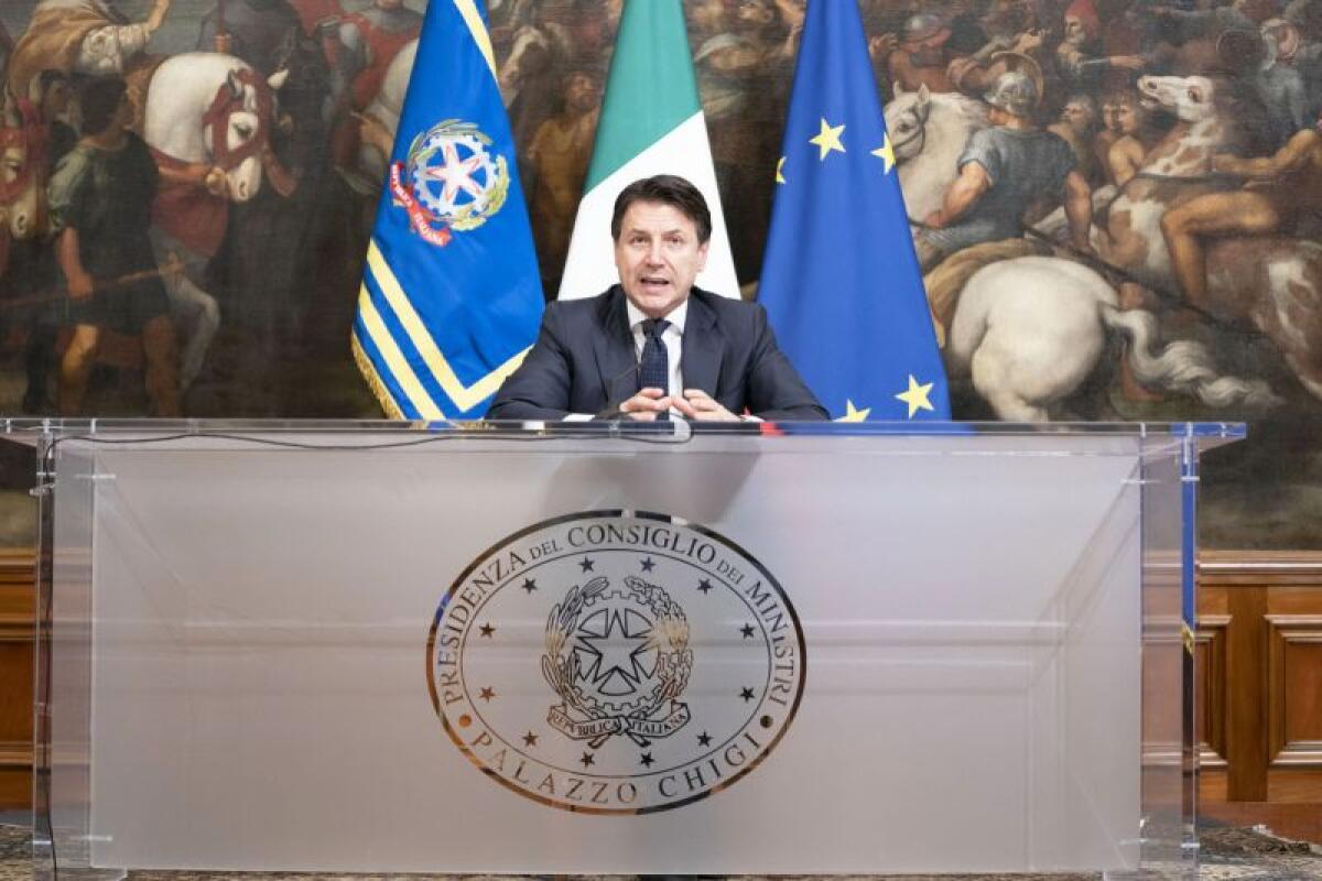 Conte “La ripartenza e’ nelle nostre mani” - 