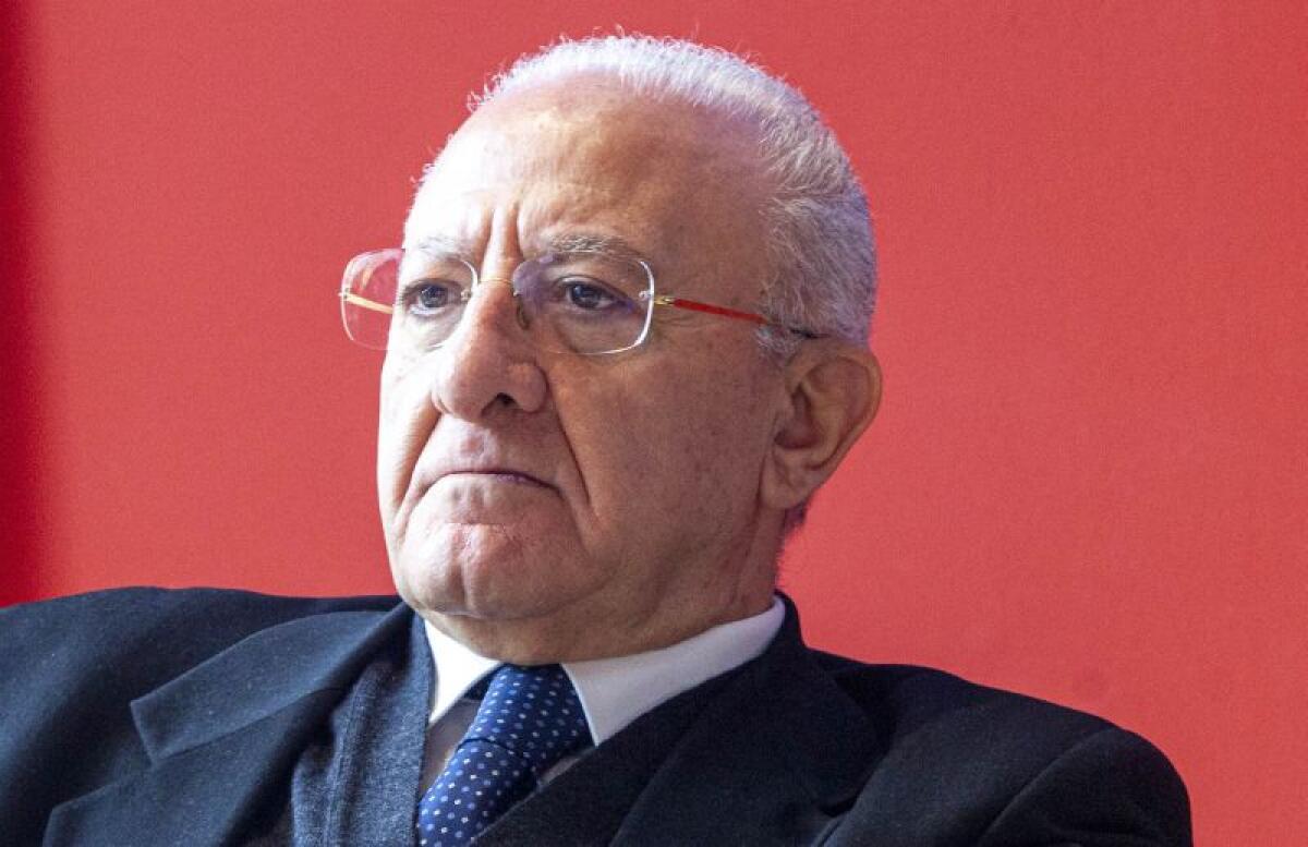 De Luca “Non si comprende l’apertura generalizzata” - 