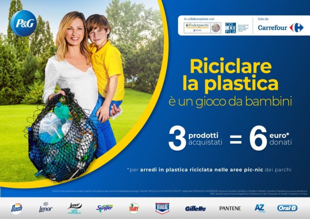 “Riciclare plastica e’ un gioco da bambini”, al via campagna per i parchi - 