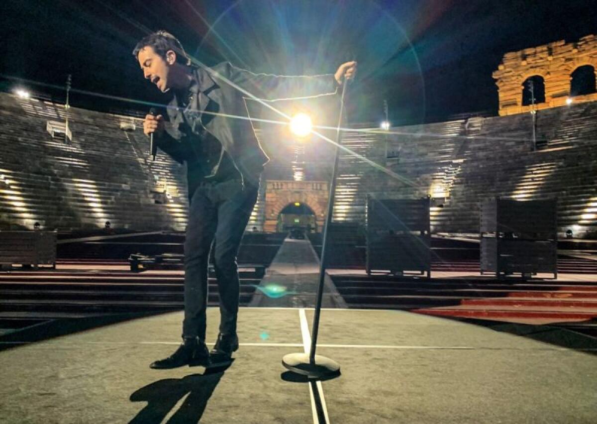 Europe Shine a Light, Diodato canta all’arena di Verona - 