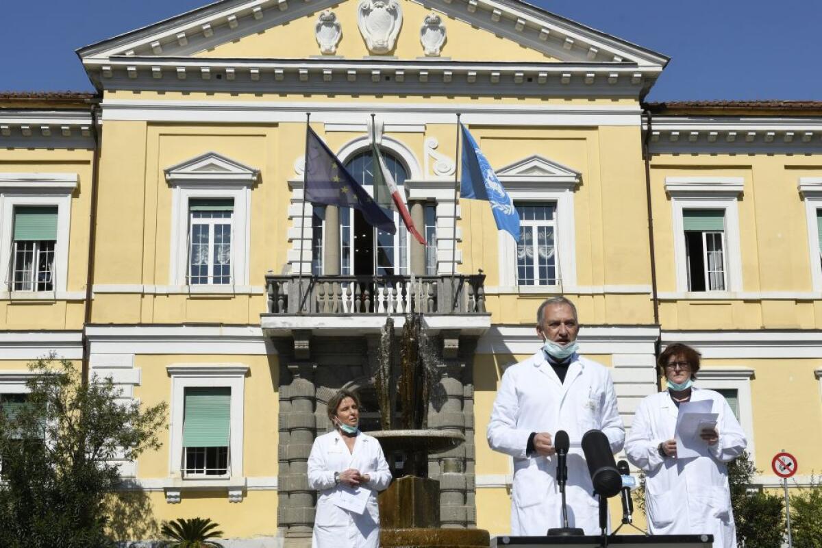 Coronavirus, allo Spallanzani 144 ricoverati di cui 95 positivi -