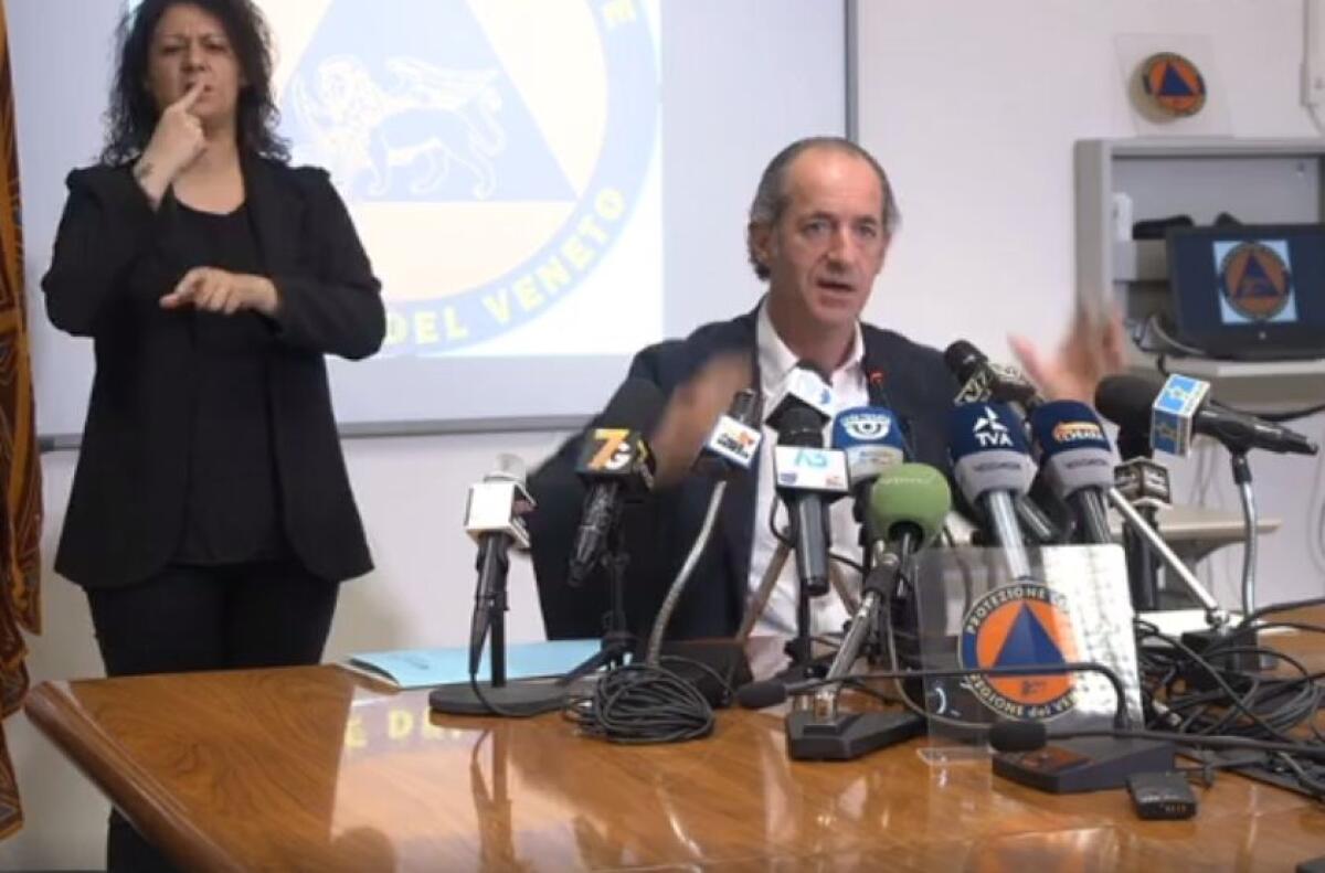 Zaia “Troppa movida, richiudo tutto se aumentano i contagi” - 