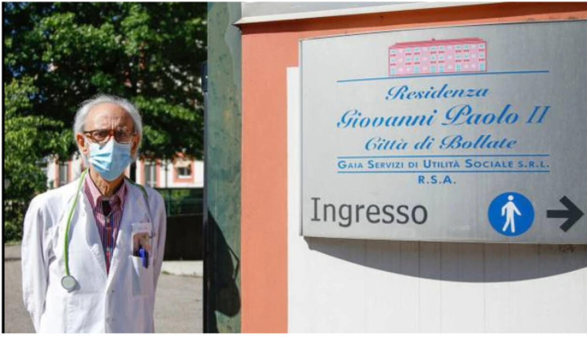 Dal "Vittorio Emanuele" alla Rsa lombarda con 0 contagi, Cantella: "Covid non entra" - Cantella è direttore sanitario della Rsa "Giovanni Paolo II" (foto Il Giorno)
