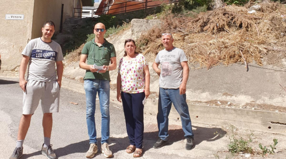 Via Venere abbandonata, alberi pericolanti e ratti: Alabiso, "nessuno risponde" - Alabiso solleva nuovamente la questione di via Venere
