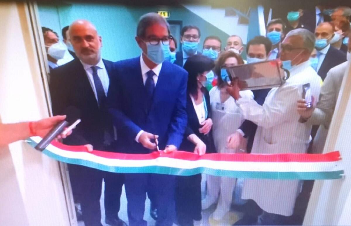 Musumeci inaugura dopo 12 anni il reparto di lungodegenza a Niscemi - 