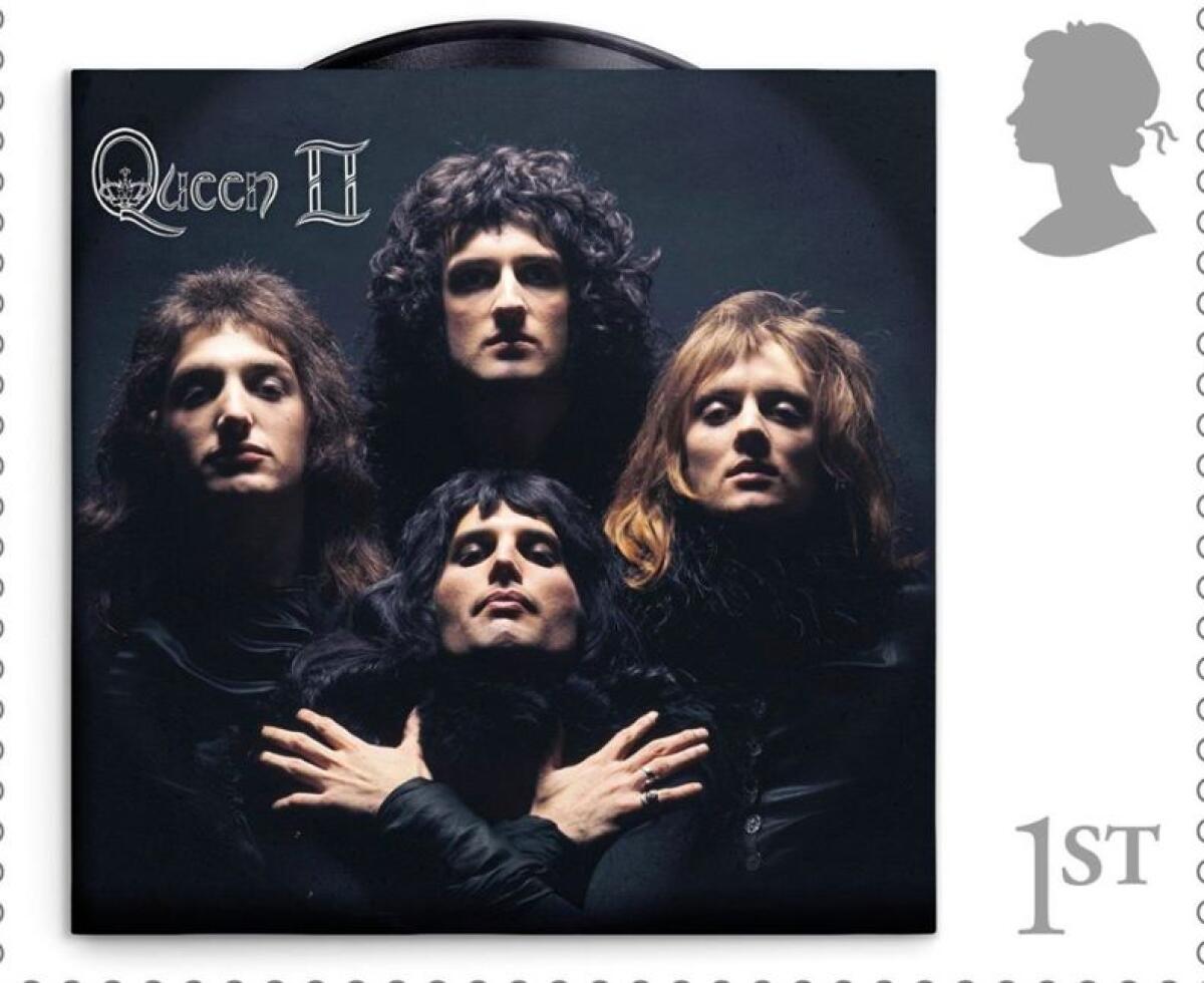 I Queen arrivano sui francobolli inglesi - 