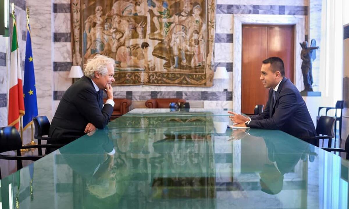 Ponte di Genova, Di Maio incontra Salini - 