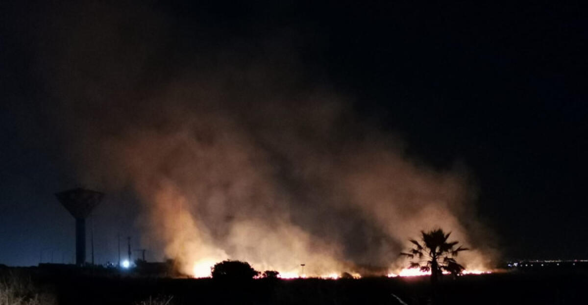 Montelungo ancora in fiamme, vasto rogo e tanti danni - Le fiamme si sono alzate in pochi istanti