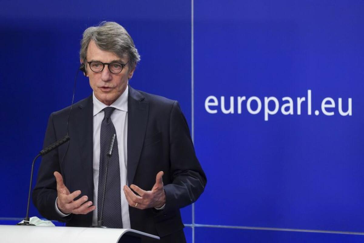 Ue, Sassoli “Cambiamento di portata storica” - 
