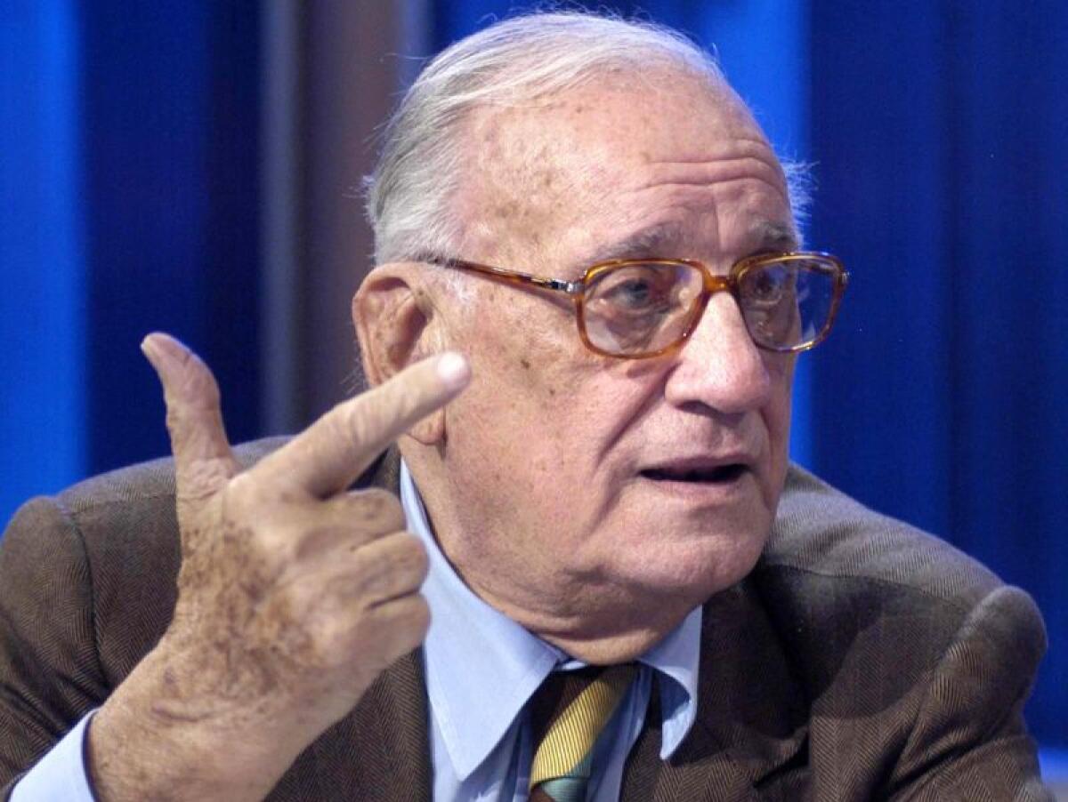 E’ morto l’ex ministro Alfredo Biondi - 