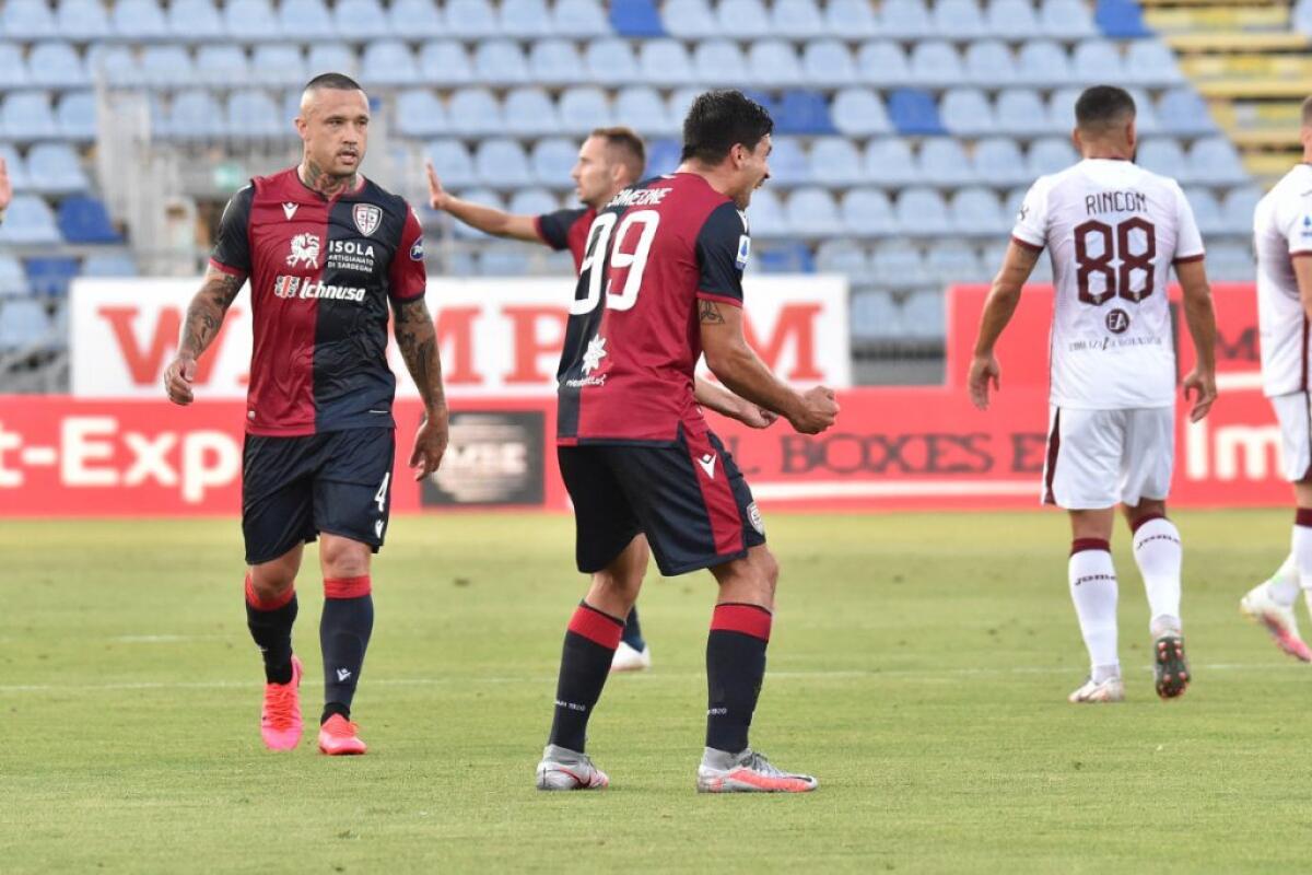 Joao Pedro ferma la rimonta del Toro, il Cagliari vince 4-2 - 
