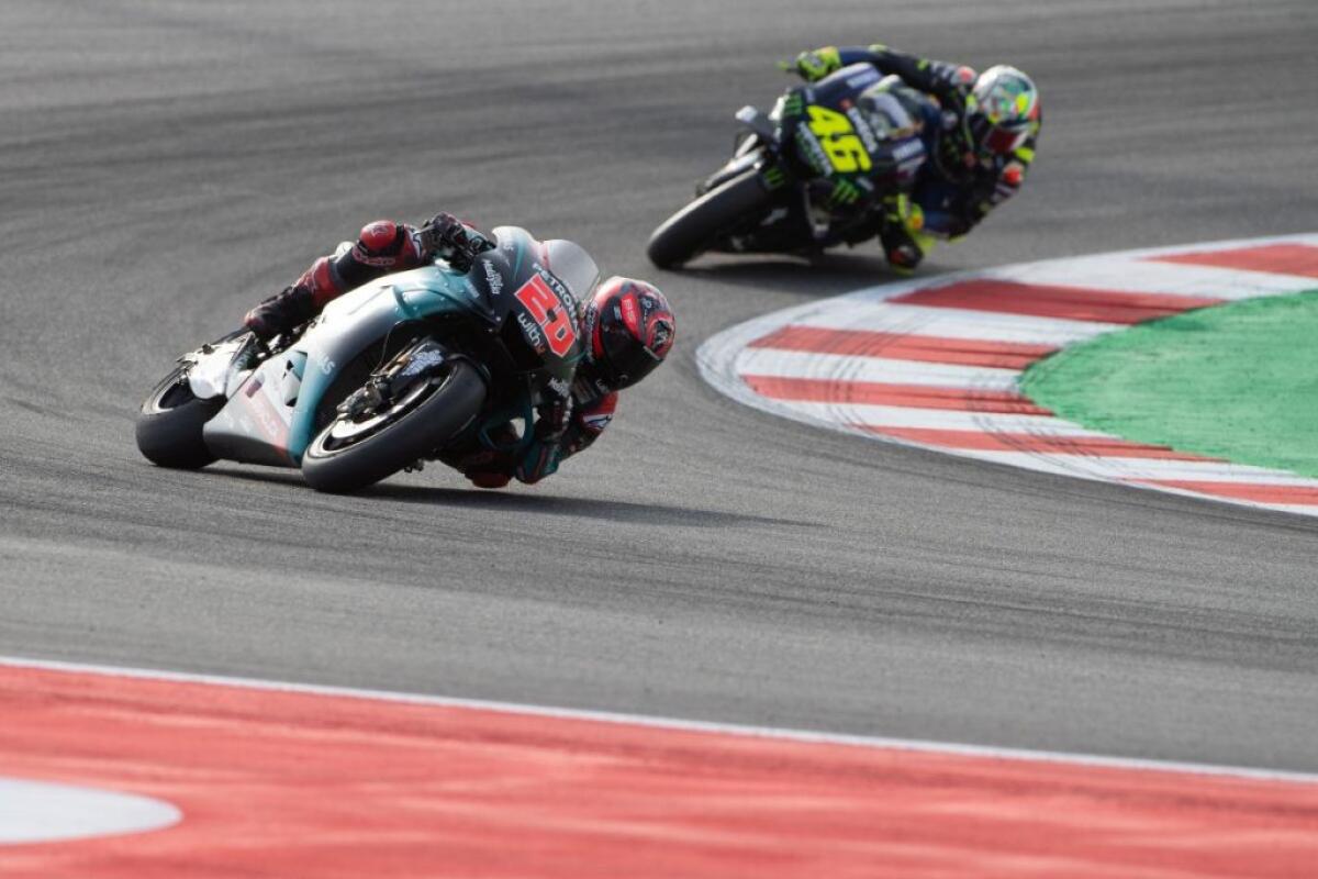 MotoGp, Quartararo in pole a Jerez su Vinales e Marquez, Rossi 11° - 