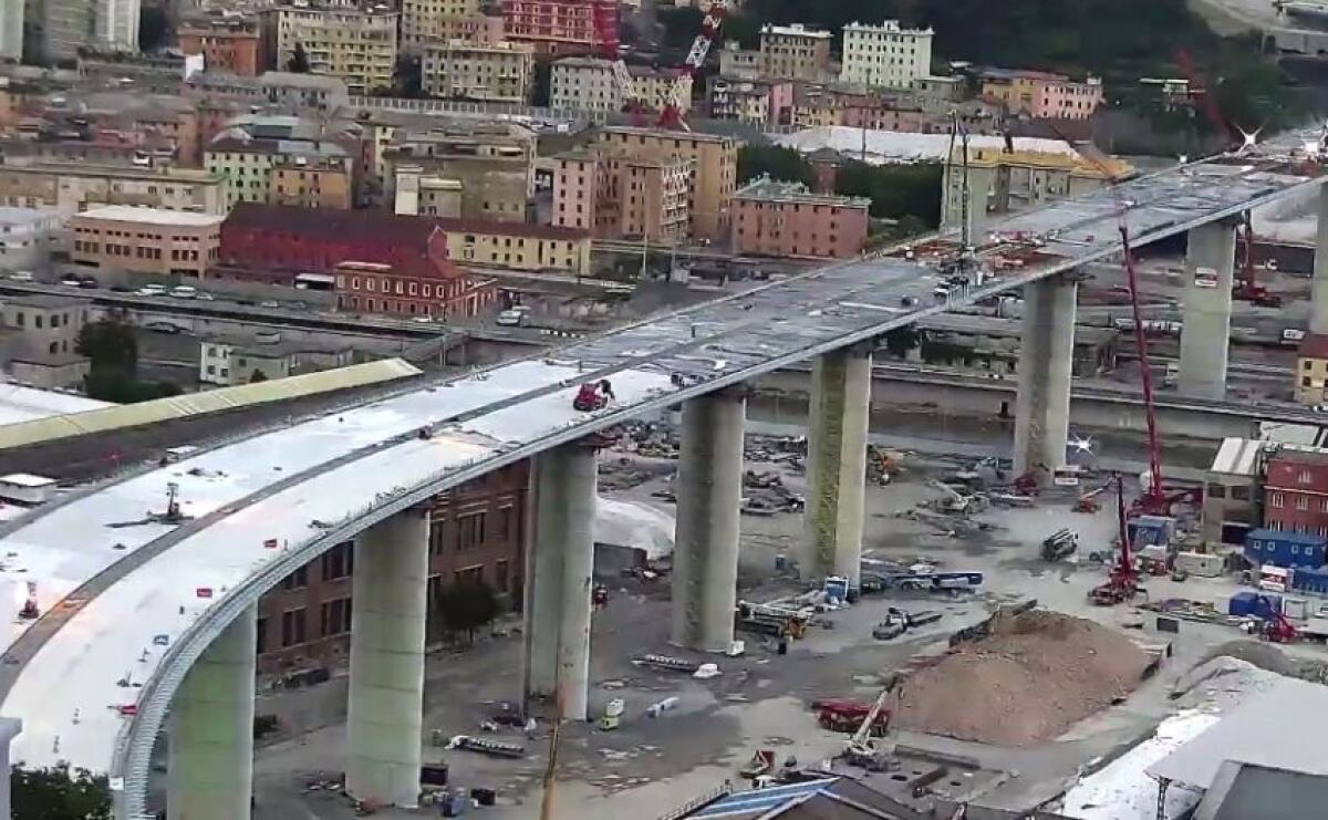 Ponte di Genova, De Micheli “Sarà gestito da Autostrade” - 