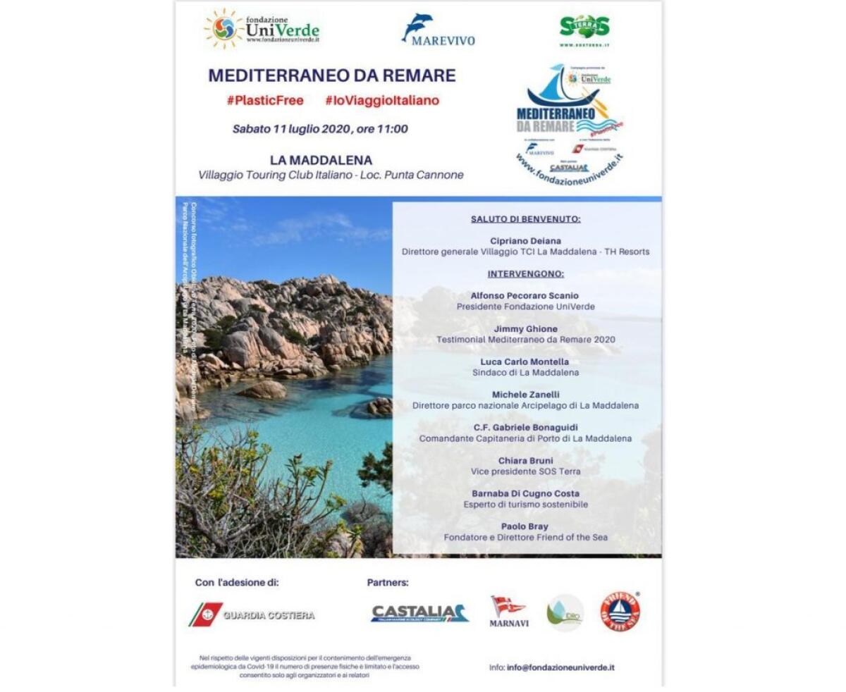 Torna “Mediterraneo da remare”, Pecoraro Scanio “Stop plastica a mare” - 