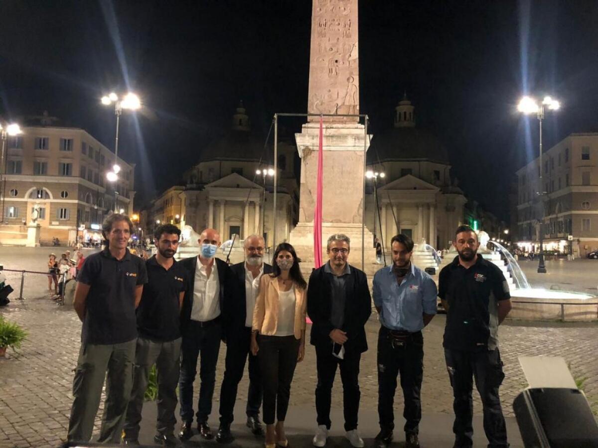Roma, nuova illuminazione a Piazza del Popolo - 