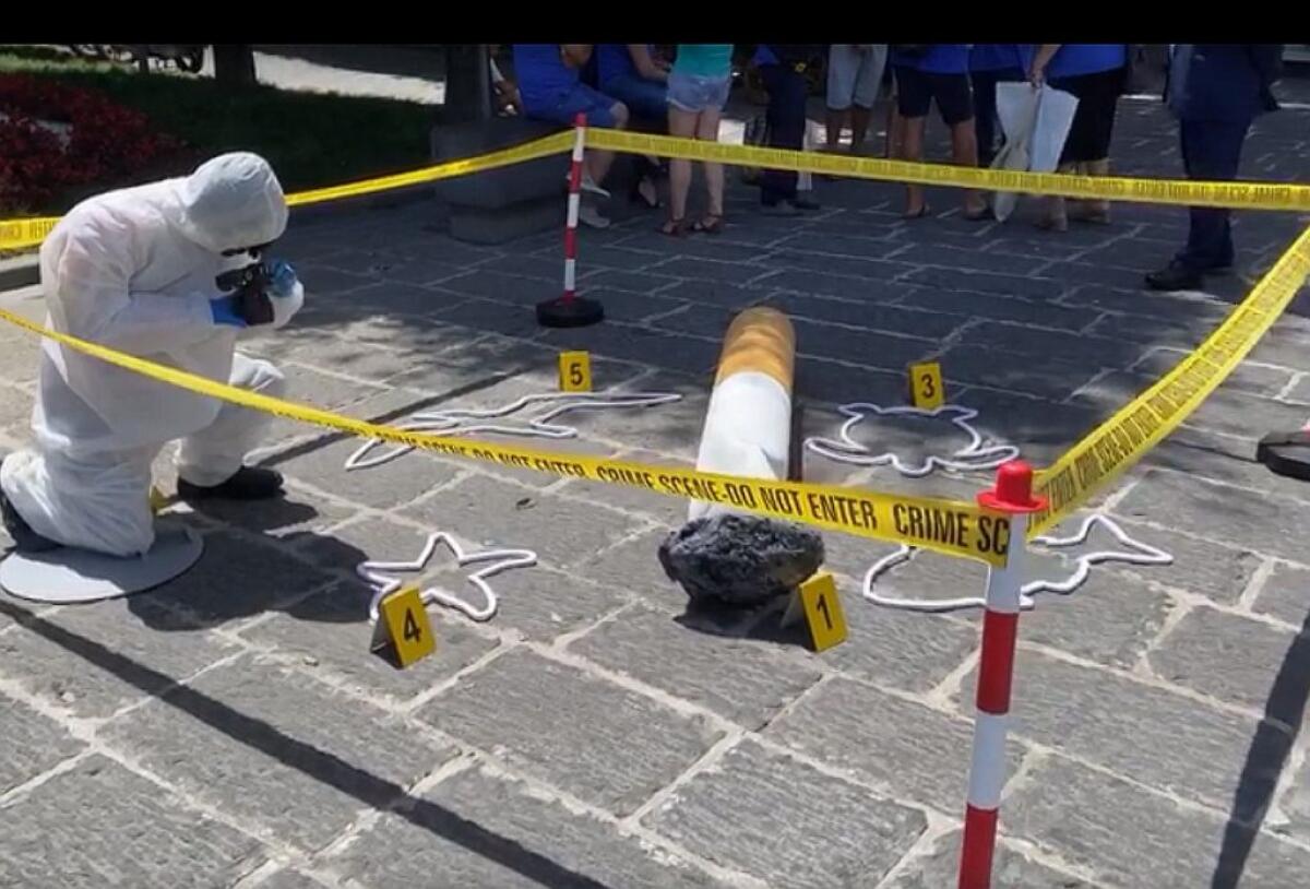 Prende il via da Sorrento la campagna contro l’abbandono di mozziconi - 