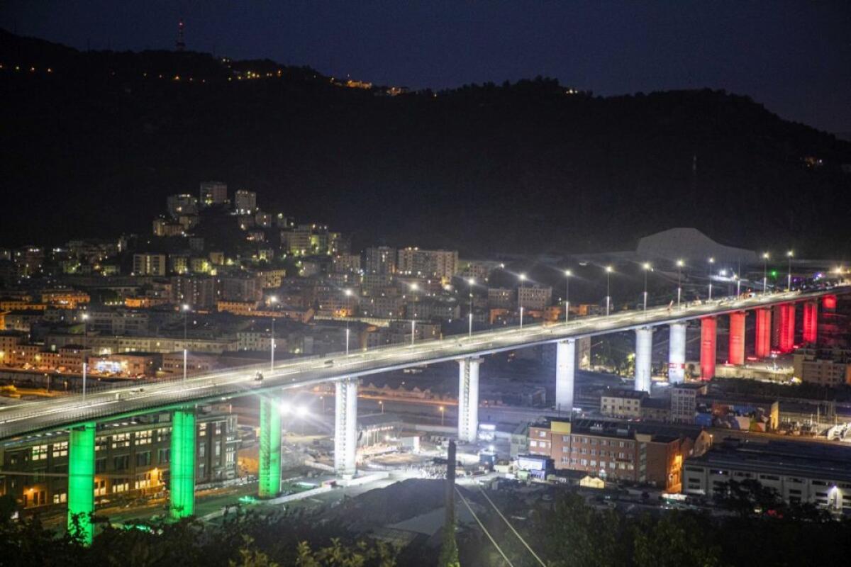 67 mila metri cubi di calcestruzzo per il Ponte di Genova - 